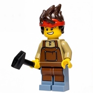 brick ninjago LEGO LEGO Phantom Ninja 71799 Minifigure njo830 Blacksmith Kai with Handheld Exclusive
