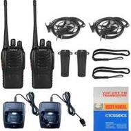 2pcs BAOFENG BF-888S Amateur Handheld Two-Way Radio UHF Walkie Talkie For Adults, Portable Outdoor C