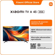 2026 Xiaomi ทีวี 43 นิ้ว 4K UHD Google TV & Apple Airplay Dolby Audio & Netflix &Youtube & MEMC 60Hz