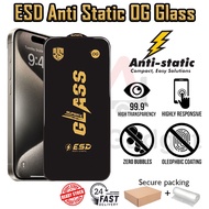 Realme C100/GT 7/P3 Ultra/C71/C75/Note 70/60/C65/C63/C53/Narzo 50i ESD Antistatic OG Tempered Glass