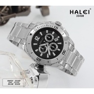 Halei 3046 Jam Tangan Pria Original//Jam Tangan Pria Terbaru Stainless