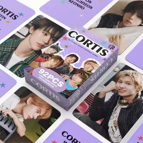 92pcs CORTIS 2026SEASON'SGREETINGS Photo Card Photocards Stickers Kpop Merch Lomo Cards Set Fans Col