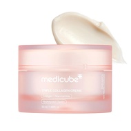 Mediube Triple ollagen ream - Hydrating & Firming Moisturizer with Hyaluroni Aid, Premium Elastin, S