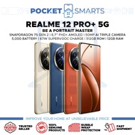 [Malaysia Set] Realme 12 5G (256GB/512GB) | Realme 12+ 5G (256GB) | Realme 12 Pro+ 5G (512GB)1 Year 
