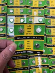 $15/10粒 - LR41/AG3紐扣鹼性扁電池/玩具 日用品電池/小電池