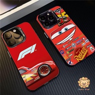 F1 Cars Lightning McQueen For OPPO A2 A3s A5 A7 A11 A16 A32 A35 A55 A57 A97 Reno 5 6 7 8 Pro Find X5