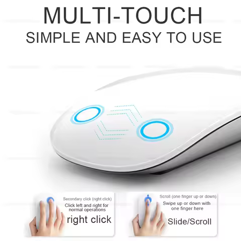 For APPLE Original Multi-Touch Surface Magic Mouse For Macbook Pro Air Mini Laptop Tablet PC iPad Bl