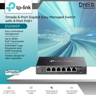 TP-Link ES206GP Omada 6-Port Gigabit Easy Managed Switch with 4-Port PoE+