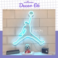 Neonsign Jordan Light | Size 35x33cm | Excellent Decorative Gift, Super Bright & Energy Saving with 