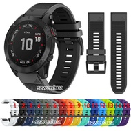 Garmin Fenix 6 6X Pro solar Silicone band QuickFit Watch strap