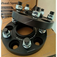 Proton X50 5x114.3 Hub Centric Spacer with Heavy Duty Bolts (2 Pieces, Black)