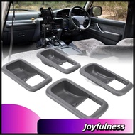 joyfulness ciciglow Interior Door Handle Trim Bezels  Driver and Passenger Inside for 80 Series FJ80