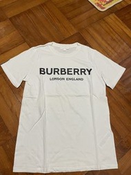 Burberry 兒童白色短袖上衣