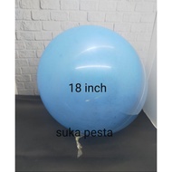 18 INCH BOBO PVC BALLOON TRANSPARENT LIGHTbiru 18 INCH BOBO BALLOON/ YOUNGbiru 18 INCH BOBO BALLOON/