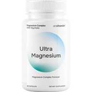 envitamin Ultra Magnesium Glycinate - 8 in 1 Formula with Methylated Vitamin B12, Vitamin D3 and B6.