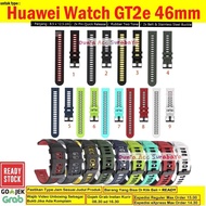 Huawei Watch GT2E 46MM Silicone Two Tone Dual Color GT 2E GT2 E Watch Strap