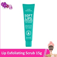 Luxe Organix Soft Lips Lip Exfoliating Scrub 15g