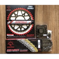 Thai Chain Rebel500/CB500X(2019+)/CBR500R(2022+)/CB500F(2022+)/NX500/CL500 Sprocket Chain Set