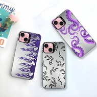 IMD Hologram Phone Case VIVO Y21 Y21S Y33S Y21T Clear Black Shockproof Hologram Case Opaque Phone Ca