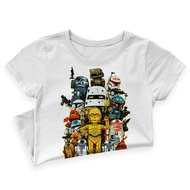 Star Wars R2D2 Robots Kids Dress Gown Baju T Shirt Lelaki Saiz Besar Budak Clothes Set Girl Boy Clot