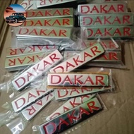 BEST DAKAR EMBLEM BACK LOGO ORIGINAL DAKAR WRITING SINGLE
