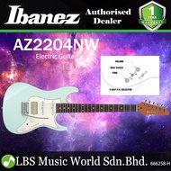 Ibanez AZ2204NW Alder Body Prestige Electric Guitar with HSS Pickup and Rosewood Fingerboard - Mint 