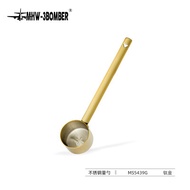 Tay Cầm Dài Thìa Cà Phê Inox Mhw-3bomber Máy Bay Ném Bom Thương Hiệu Bột Trà Bột Dừa Thìa Định Lượng