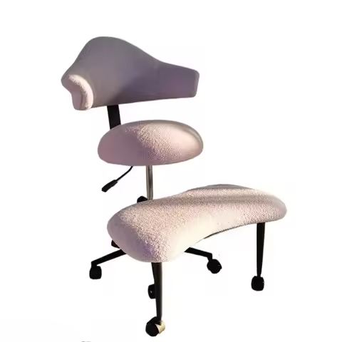 Cross Legged Chair - Meditation Chair With Wheels ADHD Chair Height Adjustable Seat Adjustable Foots