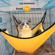Cat hammock, suspended cat sleeping pad, cage-mounted cat hammock, cat swing