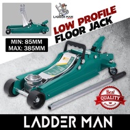 2.5 Ton Low Profile Hydraulic Floor Jack Kereta Heavy Duty Car Jack Buaya Jet Jek Kereta Tayar car Repair Tool 千斤顶