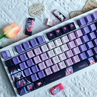 keycaps custom keycap Hatsune Rabbit Hole Keyboard Keycap pbt Sublimation Original Factory Height Ad