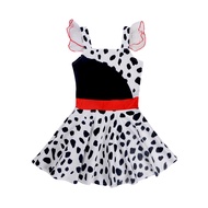 inhzoy Toddler Girls Casual Dress Costume Movie Character Cosplay Role Play Dress Up Costume Ruffle 