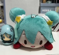 初音未來毛絨公仔 聖誕趴趴 fufu
