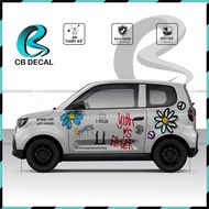 VF2 Car Sticker - G-D Car Sticker Decal - 2 Side Sticker-CB