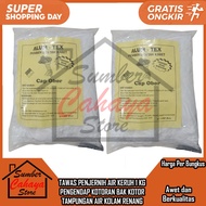 Alum Turbid Water Purifier Dirt Control 1 Kg Dirty Tub Swimming Pool Cover Abate Tawwas Filter Alum-