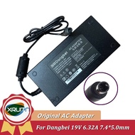 Original HDZ1201-3C 19V 6.32A AC Adapter Charger for Dangbei F1 Projector Power Supply Genuine 7.4*5