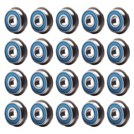 F695 2rs Flanged Bearing 5x13x4 mm, Blue Sealed Precision A9 3D Printer F695rs Bearings for VORON Be