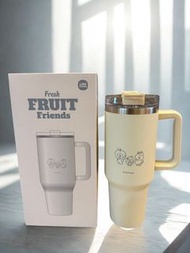 全新 LINE FRIENDS 不鏽鋼杯 隨行杯 連飲管