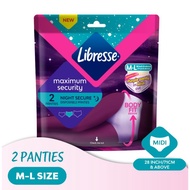 2's Pad Tuala Wanita "Libresse Panties Night Secure"