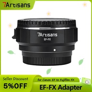 7artisans EF-FX Autofocus Lens Adapter for Camera Photography for Canon EF to Fujifilm XF Mount with USB Upgrade Interface