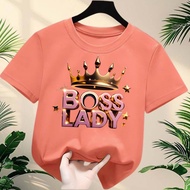 Boss Lady Girls T-Shirt