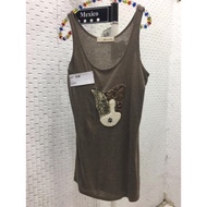 Product~368 Embroidered Sequined Dog Long Vest