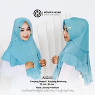 Hijab Antem Premium Jersey Material/Jilbab Jumbo Original By Novita Hijab
