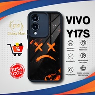 Vivo Y17S Emoji Face Case 02 Hardcase Softcase Glossy Casing Vivo Y17S