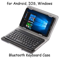 Universal Keyboard Bluetooth Case Casing Cover Tablet 7 8 9 10 Inch Android IOS Windows