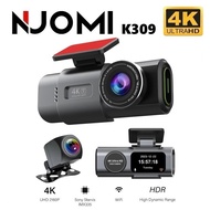 กล้องติดรถยนต์ M9 / K309 4K Ultra HD 2160p WiFi WDR Car Dash Cam 2กล้องหน้าหลัง ภาพคมชัด มุมมองกว้าง