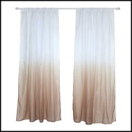 🏠39 * 79inches Polyester Semi-Blackout Gradient Color Window Curtain Panel🏠