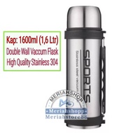 TERMOS Thermos Hot Water Bottle Sport 1.6 Ltr (1600ml) SUS304 Travel Pot Stainless 304 Vacuum Warmer