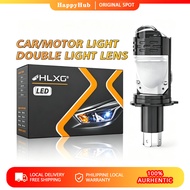 1/2PCS H4 Led Projector Mini Bi Led Lens400000LM Headlight Bulbs 1:1 Plug Play HS1 Lens Fog Lights