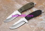 Black Shark Straight Knife 9Cr18Mov Fixed Blade G10 Hand